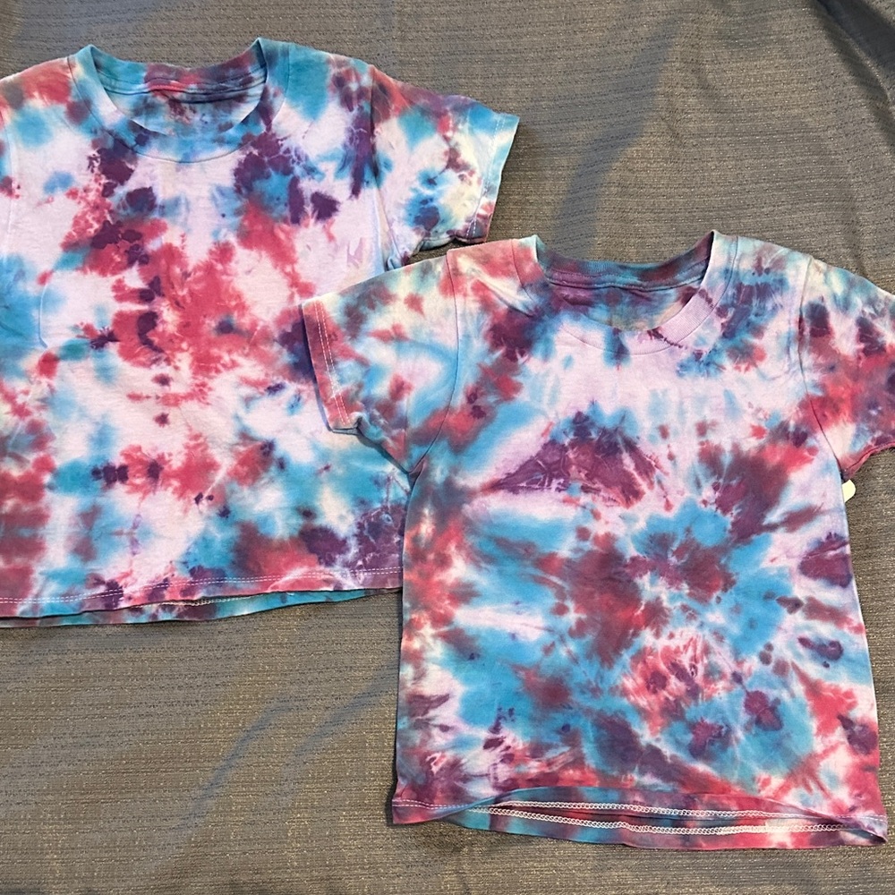Kids Tie-Dye T-Shirt - Multicolor Size 2T-3T New